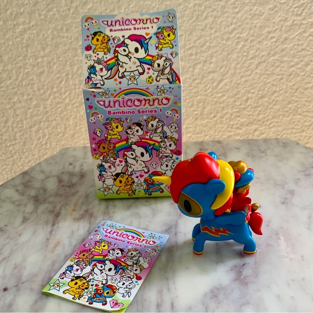 🦄 Tokidoki Unicorno Scooter & Lil’ Jet Bambino S1 Figure